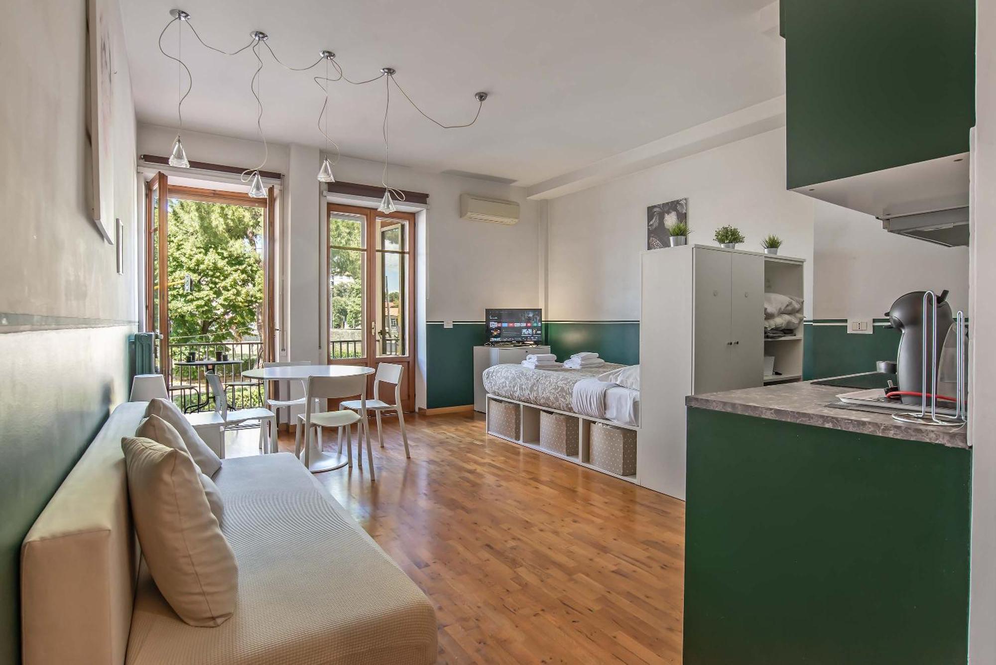 Lusa Suite With Free Private Parking Florence Buitenkant foto